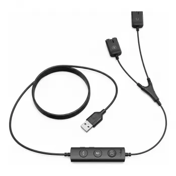 Laidas, Yealink USB į QD YHS serijos ausinėms – 10 vnt. pakuotė