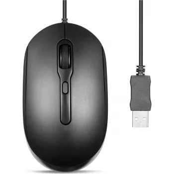 Perixx PERIMICE-222UB pelė optinė tyli USB-A juoda
