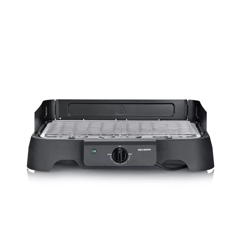 SEVERIN stalinė elektrinė kepsninė PG 8593, 2000 W, stačiakampės grotelės, juoda