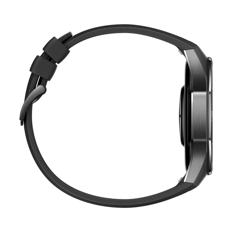 Išmanusis laikrodis HUAWEI WATCH GT5 Pro 46mm — 1,43 colio AMOLED ekranas, GPS, 524 mAh baterija, titano korpusas, juodas dirželis
