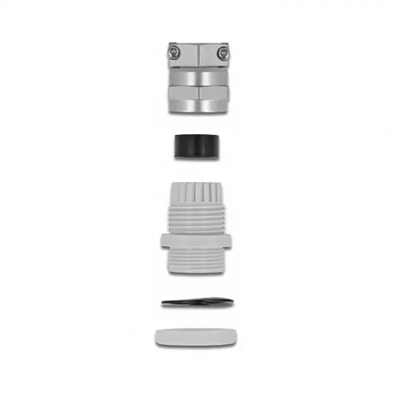 Kabelio įvadas DeLOCK 60356 pilkas metalas plastikas 1 vnt.