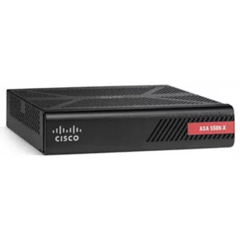 Cisco ASA 5506-X su FirePOWER paslaugomis – apsaugos įrenginys, 8 GigE prievadai, stalinis