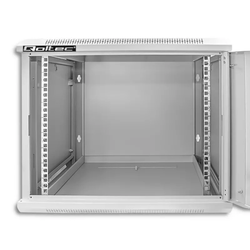 Rack spinta QOLTEC 19 colių 9U 600x500x600 sieninė arba ant grindų montuojama serverinė
