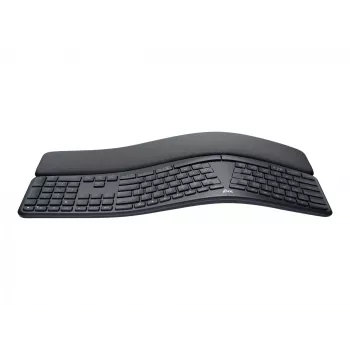 Logitech ERGO K860 - belaidė ergonominė klaviatūra - 2,4 GHz, Bluetooth 5.0 - QWERTY ispanų - grafito spalva