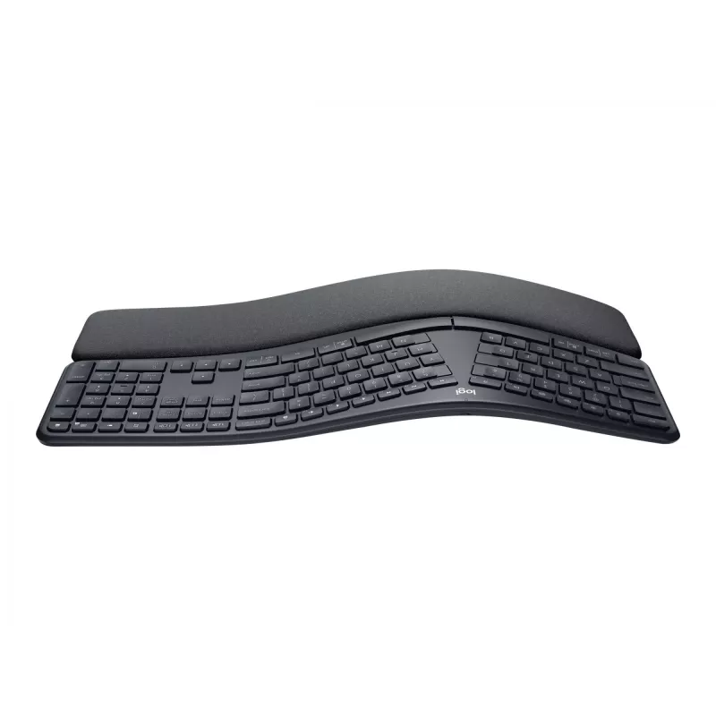 Logitech ERGO K860 - belaidė ergonominė klaviatūra - 2,4 GHz, Bluetooth 5.0 - QWERTY ispanų - grafito spalva