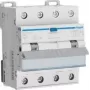 Hager ADX440D 4P 10kA B-40A 30mA A tipo diferencialinis automatinis jungiklis