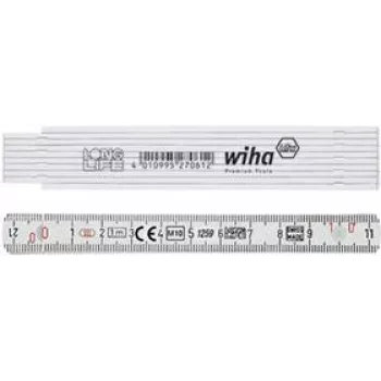 Fiberglassinė liniuotė Wiha 27061 — 1 m ilgio, 13 mm pločio