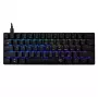 Mechaninė klaviatūra White Shark Shinobi-2 mėlyni jungikliai juoda JAV išdėstymas
