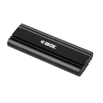 Išorinis SSD dėklas IBOX HD-07, skirtas 1x M.2 diskui, USB 3.2 Gen 2 (10 Gbit/s), USB-C, juodas
