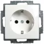 BUSCH JAEGER BJ 20 EUC-914 BULK didmeninė pakuotė 100 vnt. SCHUKO® kištukiniai lizdai Busch-balanc