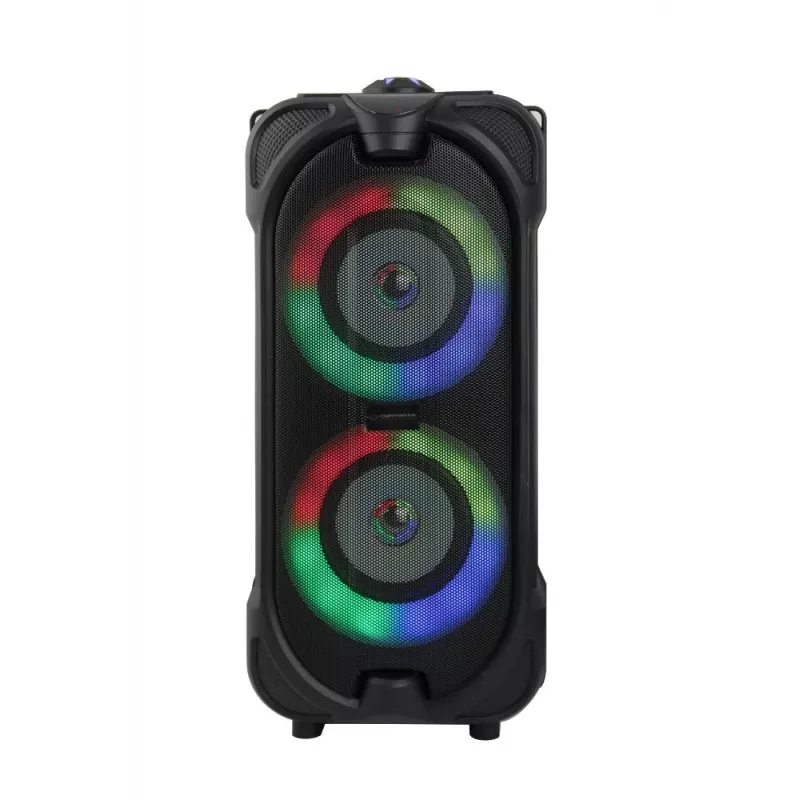 Belaidis garsiakalbis Esperanza EP157 BT FM LED RGB 10W juodas
