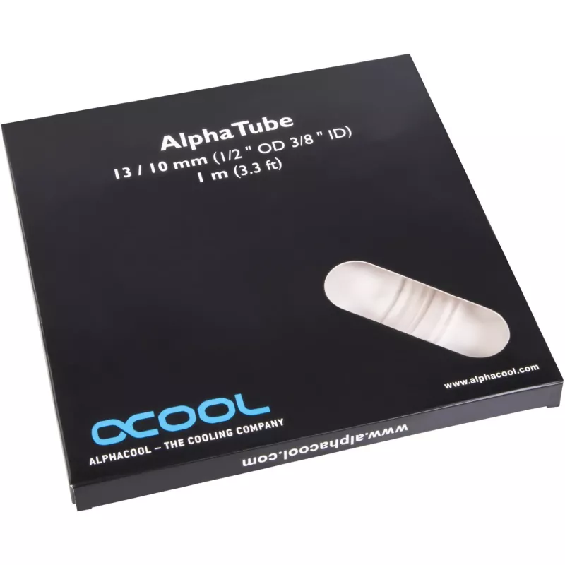 Alphacool 17494 Skaidrus PVC vamzdelis 1,3 cm skersmuo 100 cm ilgio