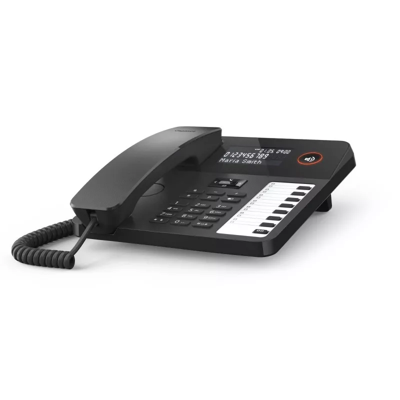 Laidinis stalinis telefonas Gigaset DESK 600 juodas