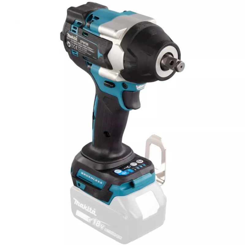 Makita DTW700Z elektrinis veržliaraktis 1/2 colio 2200 sūkių/min 700 N⋅m žalias