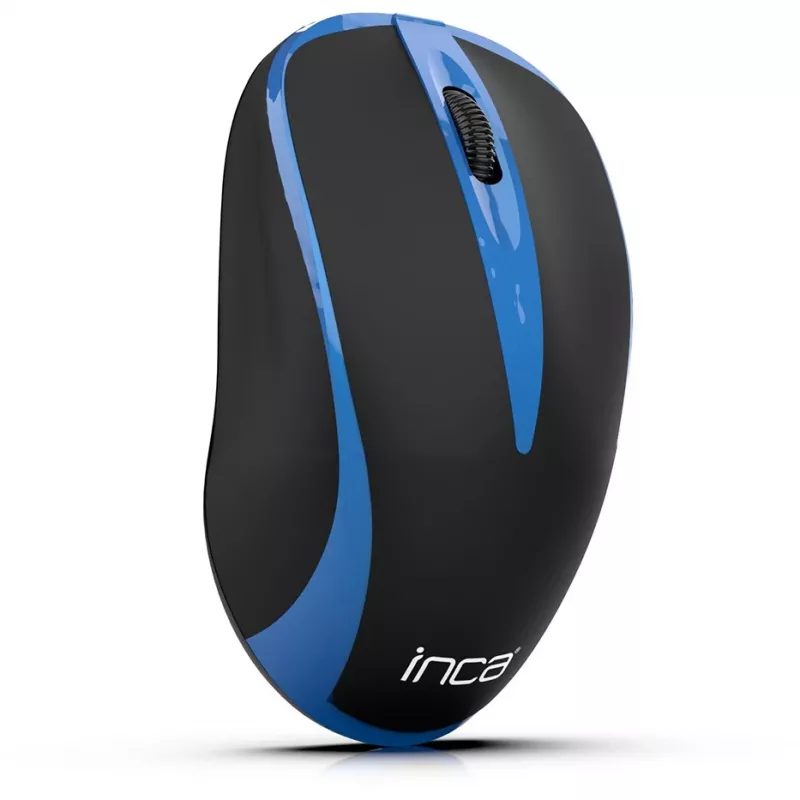 Cian Technology GmbH INCA Maus IWM-221RSMV belaidė pelė Nano-USB, 1000 DPI, juoda/mėlyna, mažmeninė