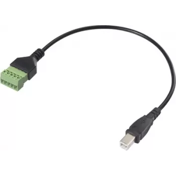 Renkforce USB 2.0 adapterio laidas [1x 2.0 kištukas B - 1x gnybtinis jungimas] RF-6443964 30 cm