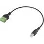 Renkforce USB 2.0 adapterio laidas [1x 2.0 kištukas B - 1x gnybtinis jungimas] RF-6443964 30 cm