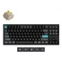 Mechaninė klaviatūra Keychron Q3 Ultra 8K — 80 % QWERTY, laidinis ir belaidis, RGB, juoda