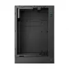 PC korpusas DeepCool CH170 PLUS Tower Black – mikro-ATX/mini-ITX, grūdintas stiklas, USB-C, viršuje montuojamas maitinimo šaltinis