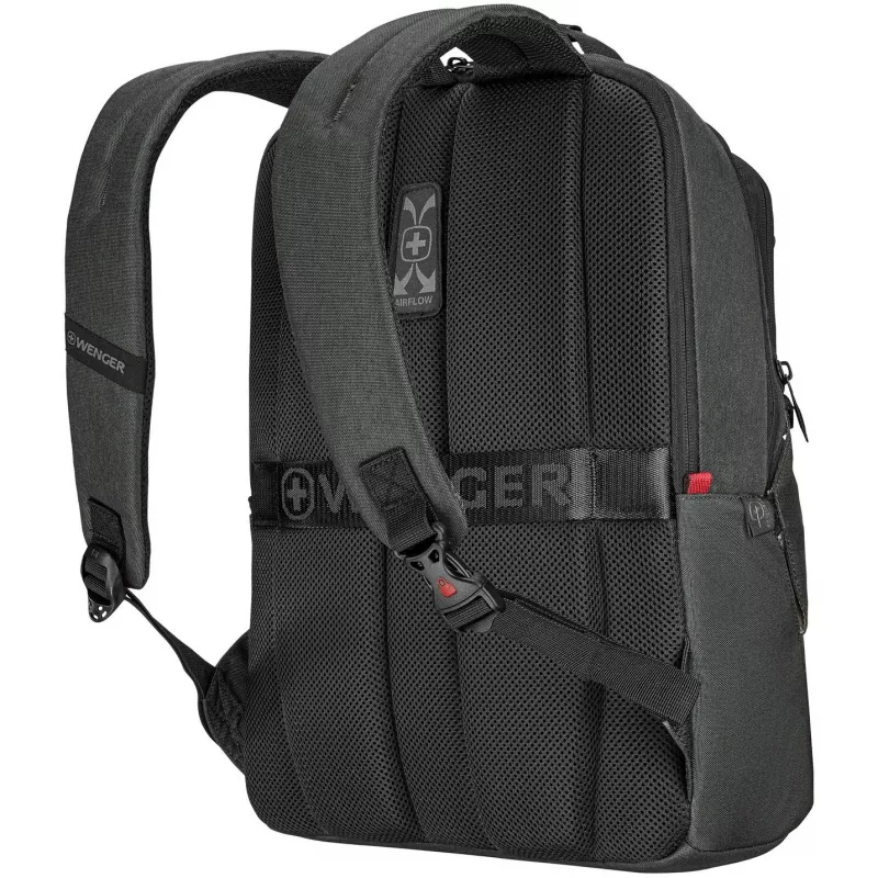 WENGER MX ECO Professional kuprinė nešiojamam kompiuteriui 40,64 cm (16 colių) su planšetės kišene 25,4 cm (10 colių) anglies spalvos