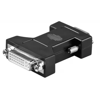 Lyties keitiklis Microconnect MONBG HD15 į DVI-I 24+5Pin juodas