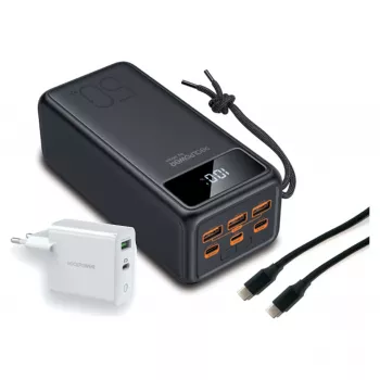 Nešiojamas Powerbankas RealPower PB-56000 PD PRO 56000 mAh