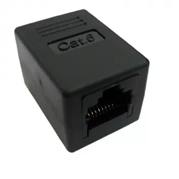 RJ-45 jungtis Cat.6 neekranuota juoda VALUE