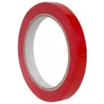 Pakavimo juosta agipa 12 mm x 66 m PVC raudona – maišelių sandarinimui, 1 vnt