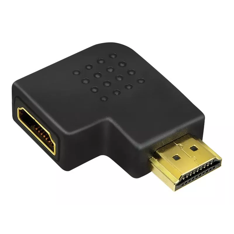 HDMI adapteris (gender changer) LOGILINK AH0008 — HDMI į HDMI, juodas, paauksuoti kontaktai