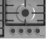 Gorenje G642ABX dujinė kaitlentė nerūdijančio plieno, įmontuojama, 60 cm, 4 zonos