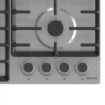Gorenje G642ABX dujinė kaitlentė nerūdijančio plieno, įmontuojama, 60 cm, 4 zonos