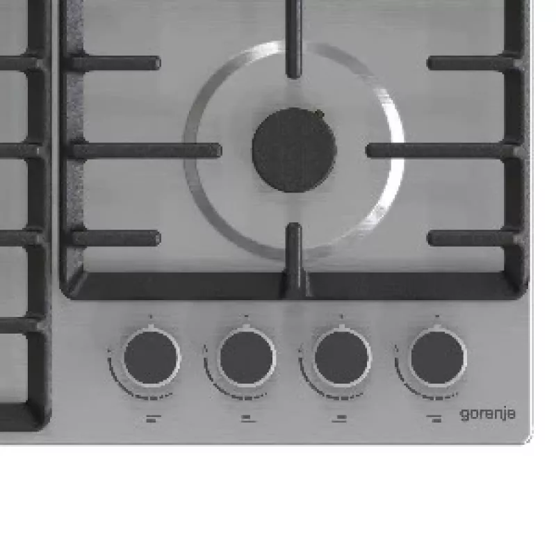 Gorenje G642ABX dujinė kaitlentė nerūdijančio plieno, įmontuojama, 60 cm, 4 zonos