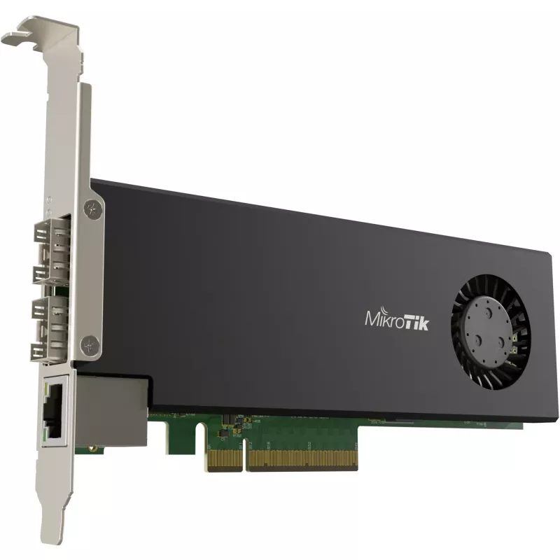 MikroTik CCR2004-1G-2XS-PCIE tinklo plokštė PCIe