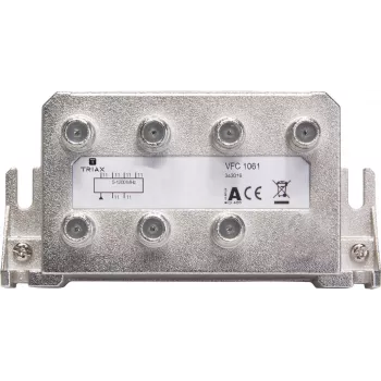 Triax VFC 1061 - Kabelinis skirstytuvas - 75 Ohm - 5 - 1218 MHz - F tipo - 135 mm - 40 mm (343016)