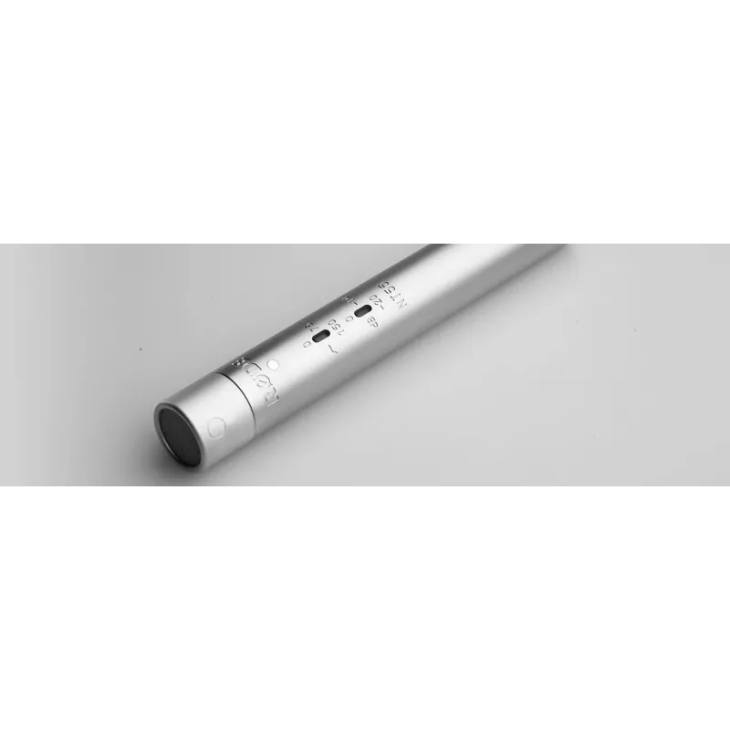 Scenos / atlikimo mikrofonas RØDE NT55, kardioidinis, laidinis XLR-3, -38 dB jautrumas, 100 Ω, sidabrinis