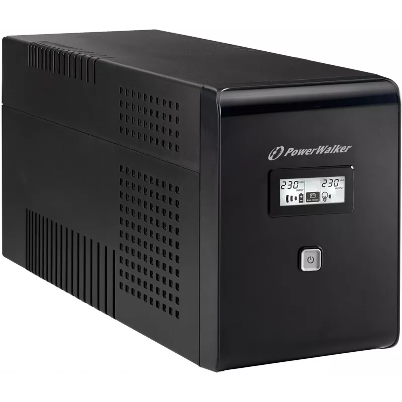 PowerWalker VI 2000 LCD 2 kVA 1200 W 2 kištukiniai lizdai