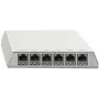 Pataisų skydelis Rutenbeck PP-ClassEA iso-6 Ap rw 6x RJ-45, gryna balta