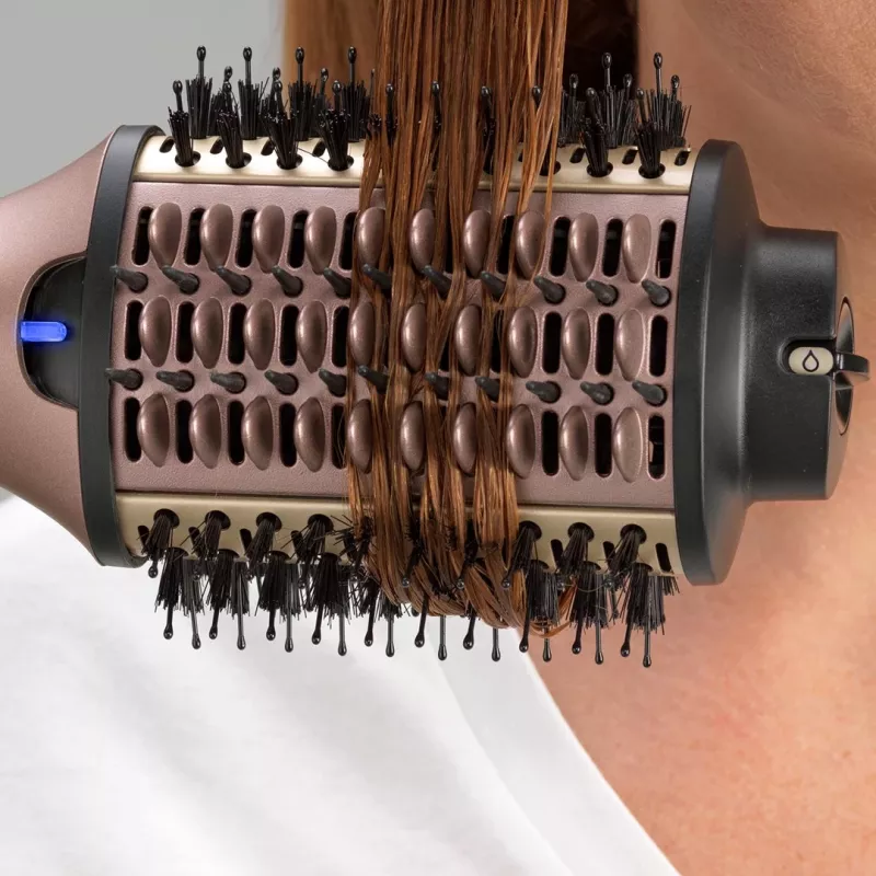 BaByliss AS95E Air Power Volume karšto oro šepetys Champagne 1000 W