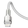 Baseus Cafule kabelis 2m Lightning į USB-C greitas įkrovimas ir duomenų perdavimas