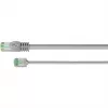 Goobay Ultra-Flexible CAT 8.1 Patch Cable slim U/FTP pilkas - ypač trumpas kištukas 99,9% (74349)