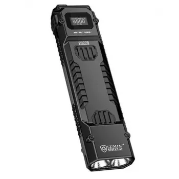 Rankinis žibintuvėlis Nitecore EDC29 nerūdijančio plieno korpusas, 2 LED, 15–6500 lm, IP54, įkraunamas per USB