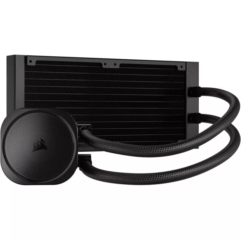 Corsair NAUTILUS 240 RS – skystu aušinamas procesoriaus aušintuvas, juodas