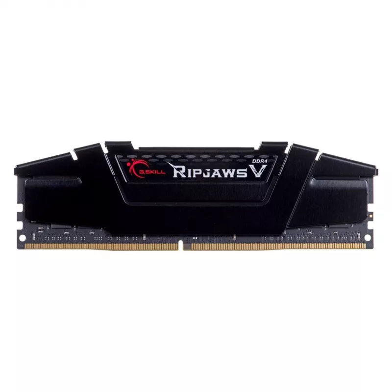 G.SKILL Ripjaws V Series DDR4 RAM 64 GB (4x16 GB) 3200 MHz CL16 atmintis juoda F4-3200C16Q-64GVK