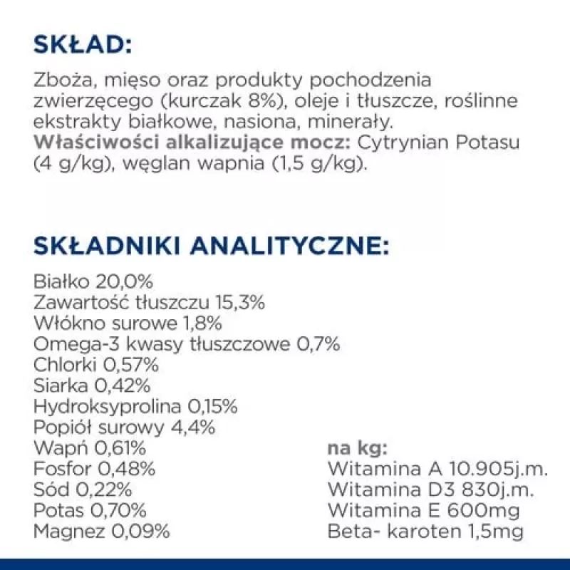 HILL'S PRESCRIPTION DIET Canine c/d Multicare Sausas šunų maistas Vištiena 12 kg