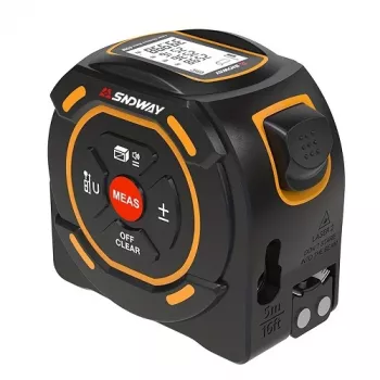 Lazerinis matuoklis SNDWAY SW-TM60A — 60 m nuotolis, ±5 mm tikslumas
