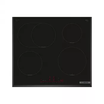 Indukcinė kaitlentė Bosch PIF651HC1E, 60 cm, 4 zonos, liečiamas valdymas, juoda, 7400 W