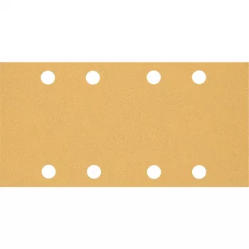 Šlifavimo lakštai Bosch 93x186 mm K80, 50 vnt., 8 skylių, medžiui ir dažams (Expert)