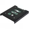Montavimo rėmelis ultron vidinis 1x2.5 SSD/HDD Metal black (377213)