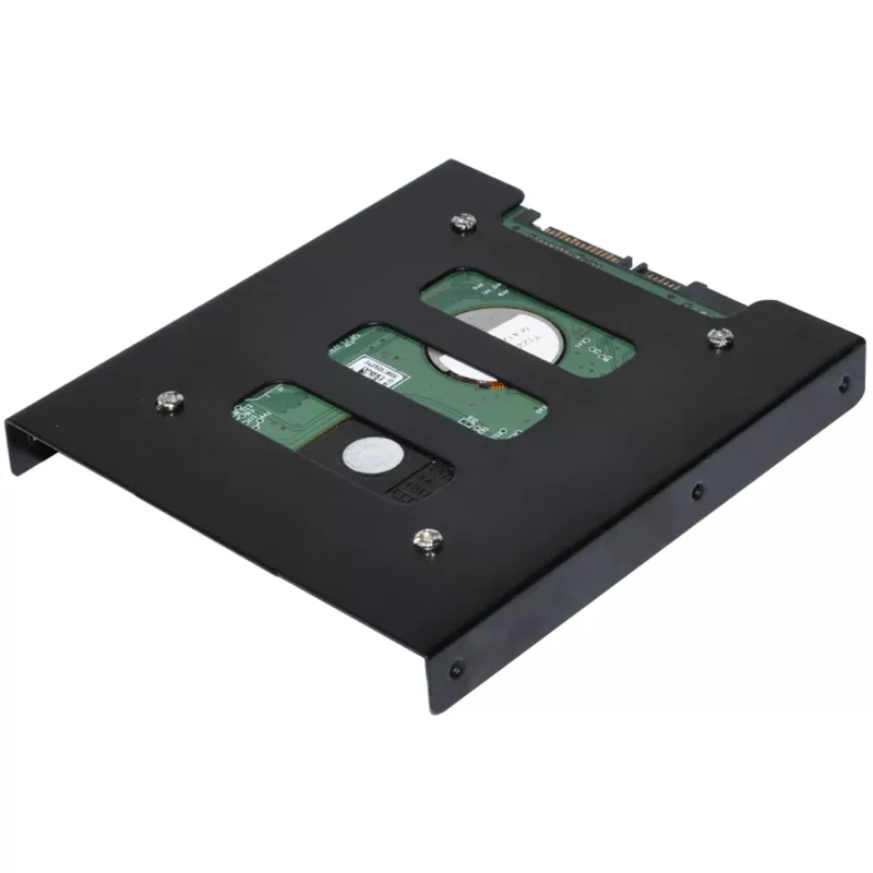 Montavimo rėmelis ultron vidinis 1x2.5 SSD/HDD Metal black (377213)