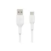 USB laidas Belkin CAB001BT2MWH 2 m USB A į USB C baltas